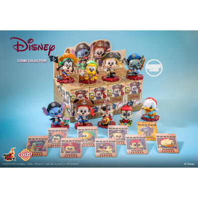 Hot Toys Disney Pirate Cosbi Bobble-Head Collection - Assorted