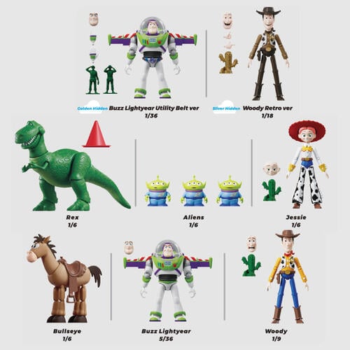 Blokees Toy Story EV01 Friendship Quest - Blind Box Model kits  (1PC)