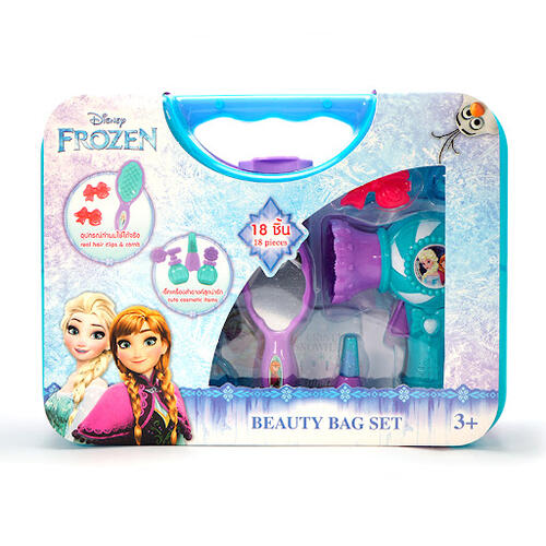 Disney Frozen ดิสนีย์ โฟรเซ่น กระเป๋าเสริมสวย ลายโฟรเซ่น