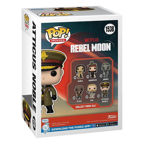Funko Pop! Movies: Rebel Moon - Atticus Noble
