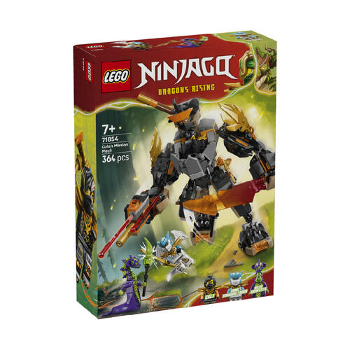 LEGO Ninjago Cole's Mission Mech & Dragon Zane 71854