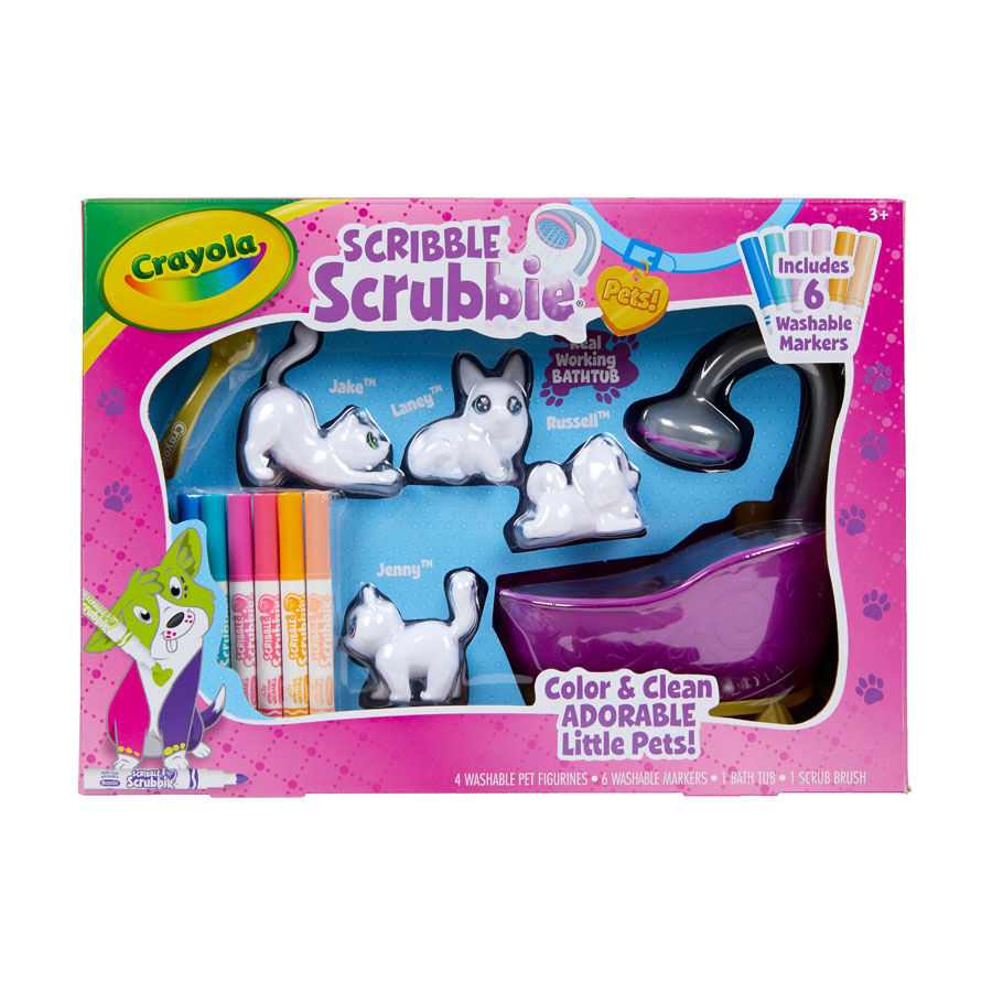 Crayola Scribble Scrubbie Pets Bath