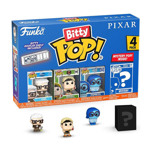 Funko Bitty Pop! Pixar 4 Pack - Assorted (1 Pc)