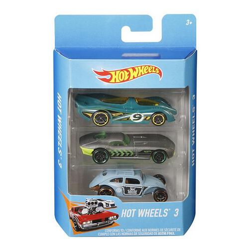 Hot Wheels Basic Car 3 Pack - Assorted