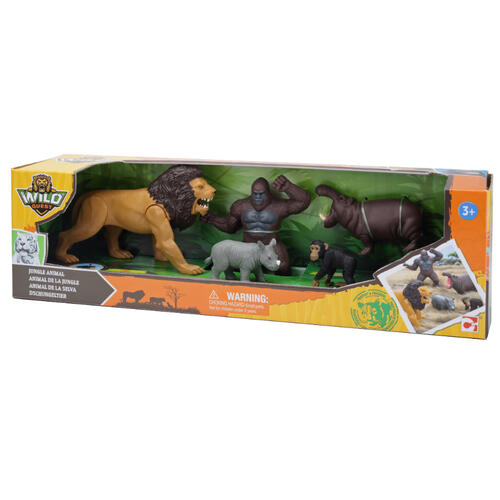 Wild Quest Lion Jungle Animal Playset