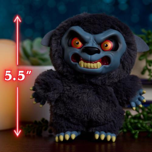 Tiny Nightmares Fright Face ตุ๊กตาผ้าหน้าไวนิลสำหรับสะสม - กล่องสุ่ม (1 ชิ้น)