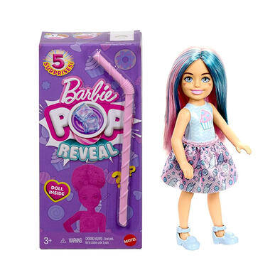 Barbie Pop Reveal Treat Series Chelsea Doll - Blind Box (1 Pc)