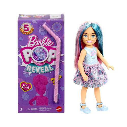 Barbie Pop Reveal Treat Series Chelsea Doll - Blind Box (1 Pc)