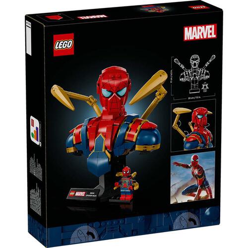 LEGO Marvel Super Heroes Iron Spider-Man Bust 76326