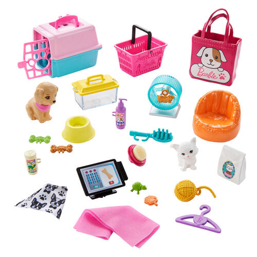 Barbie Doll And Pet Boutique Playset