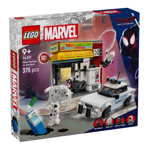 LEGO Marvel Miles Morales vs. The Spot 76311