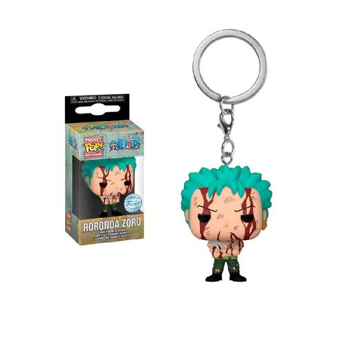 Funko POP! Keychain: One Piece - Roronoa Zoro Mini Vinyl Figure Keychain