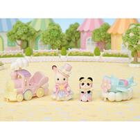 Sylvanian Families Amusement Park Ride Set 5819 - Plane & Train 