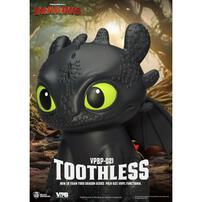 Beast Kingdom How to Train Your Dragon Series Palm Size Vinyl Functional Figurine: Toothless