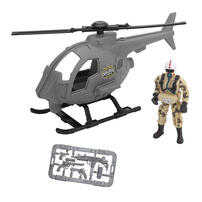 Rescue Force Patrol Vehicle Playset - Helicopter
