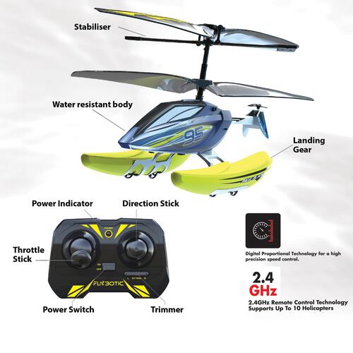 Silverlit Aqua Blaze 3-in-1 RC Helikopter