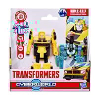 Transformers Cyberworld Armored Cyber Changers Bumblebee Action Figure