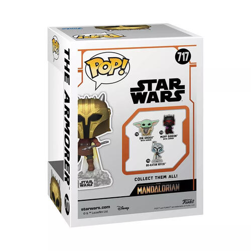 Funko Pop! Star Wars: The Mandalorian - The Armorer With Jetpack