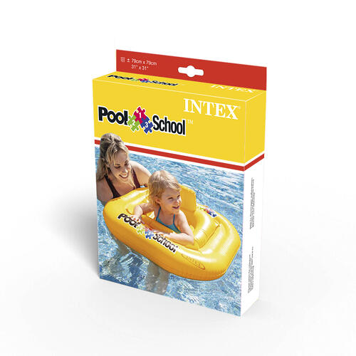 Intex Pool School Deluxe Baby Float Step 1