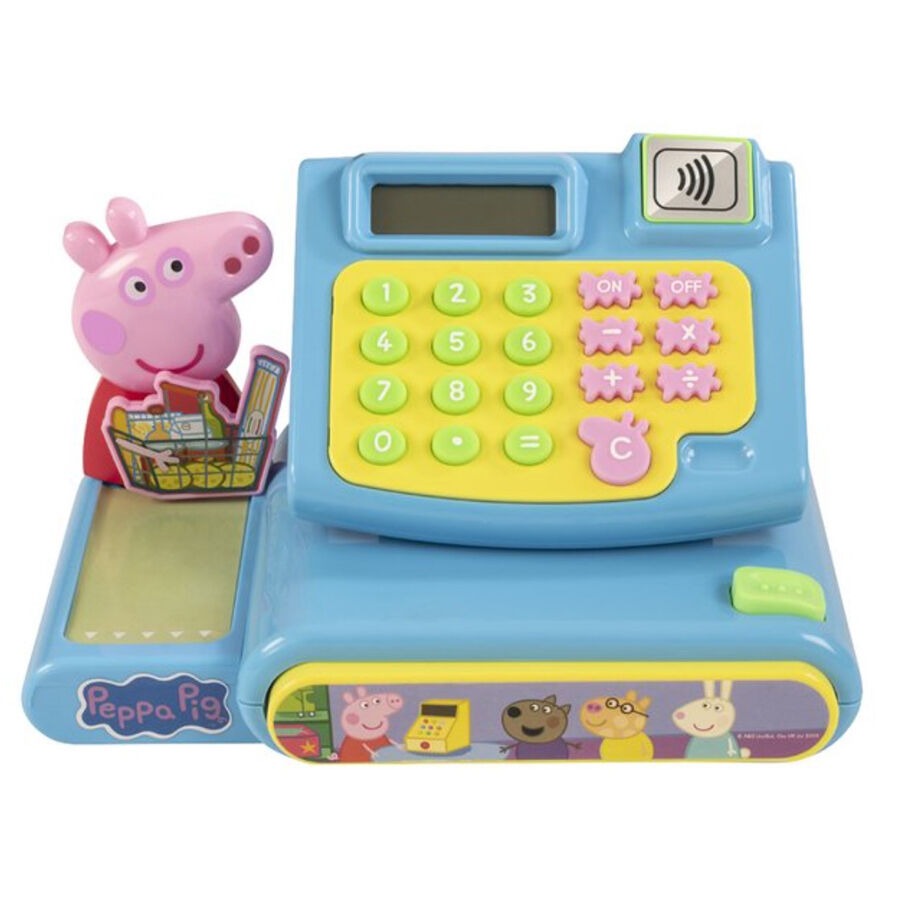 Peppa Pig Shop Set Cash Register Basket
