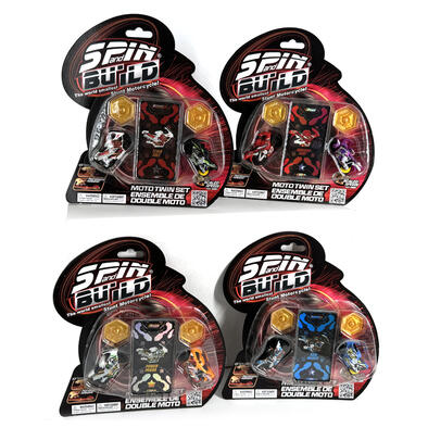 Spin N Build Moto Set - Assorted