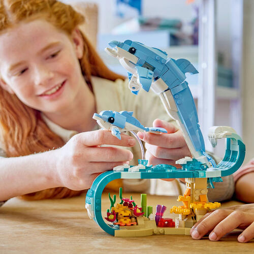 LEGO Creator 3 in 1 Sea Animals: Beautiful Dolphins 31385