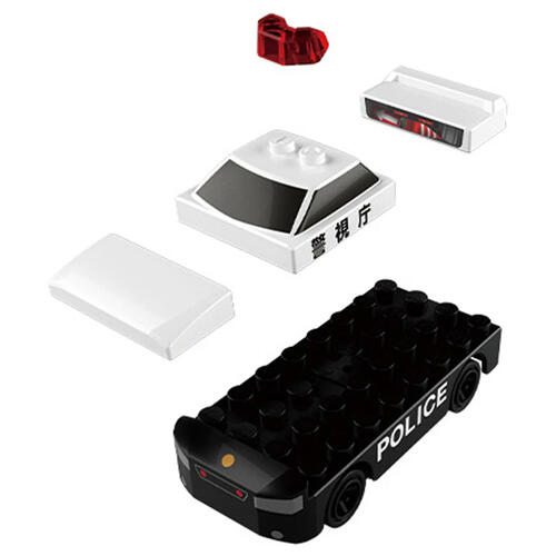 Tomica Plarail Block Patrol Car