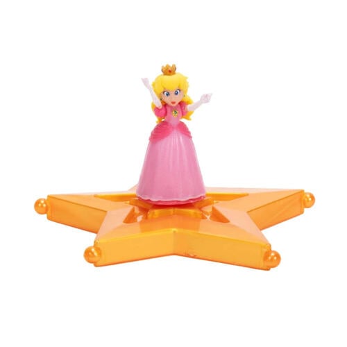 The Super Mario Galaxy Movie 1.5 Inch Princess Peach Figure With Star