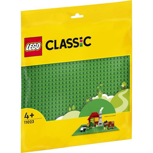 LEGO เลโก้ แผ่นฐานสีเขียวคลาสสิค 11023