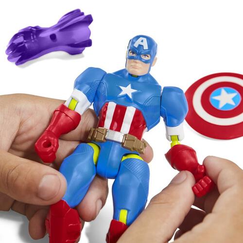 Marvel Avengers MixMashers - Captain America Action Figure