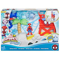 Marvel Spidey and his Amazing Friends Toys Water-Webs Spidey Island