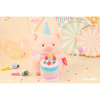 Lulu The Piggy Birthday Lulu Plush (28cm)
