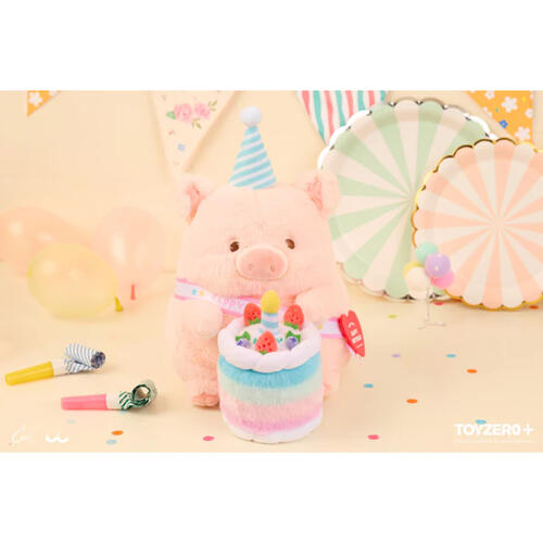 Lulu The Piggy Birthday Lulu Plush (28cm)