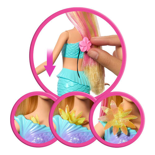 Barbie Flower Magic Mermaid Doll
