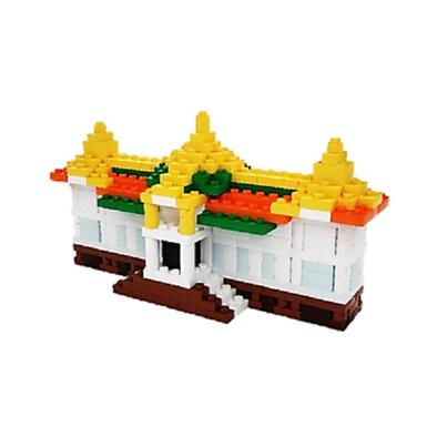 Microbrik ตัวต่อพระที่นั่งจักรีมหาปราสาท
