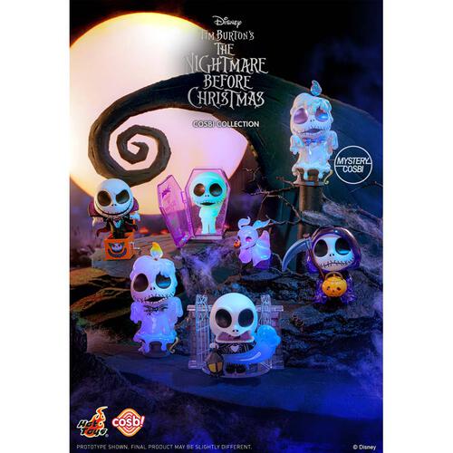 Hot Toys Disney The Nightmare Before Christmas Cosbi Plush Keychain Collection Blind Box - Assorted (1 Pc)