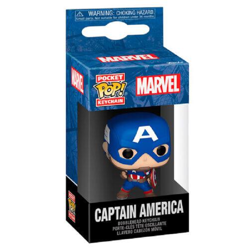 Funko Pocket Pop! Marvel - Captain America Keychain