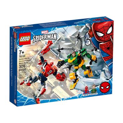 LEGO เลโก้ สไปเดอร์แมน แอนด์ ด็อกเตอร์ อ็อคโตปุส เม็ค แบ็ทเทิล 76198