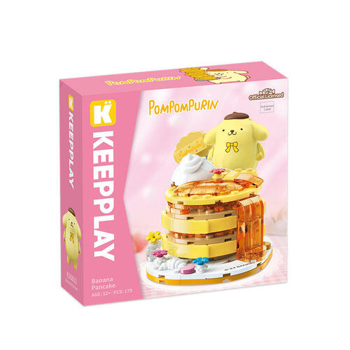 Keepplay Sanrio Characters Pompompurin Banana Pancake