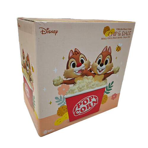 Disney Beast Kingdom Small Vinyl Piggy Bank - Chip And Dale