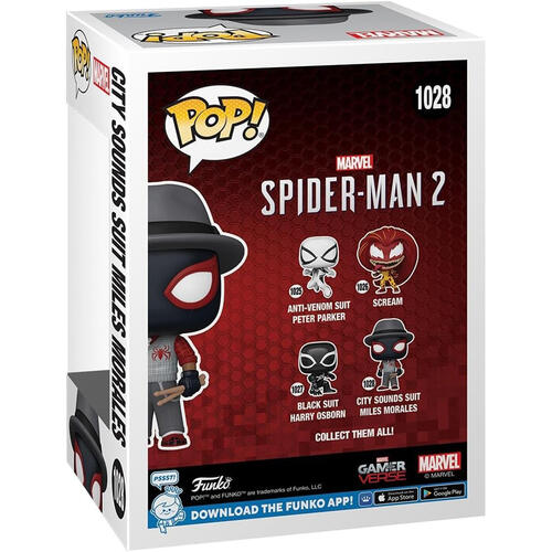 Funko Pop! Spider-Man 2 - City Sounds Suit Miles Morales
