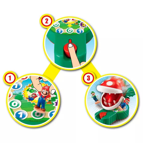 Epoch Games Super Mario Piranha Plant Escape! Game