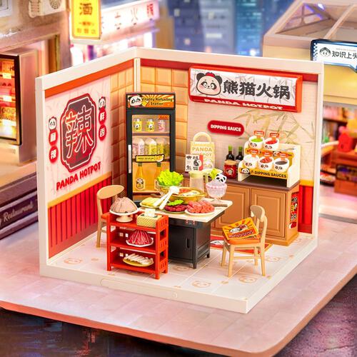 Rolife Panda Hot Pot