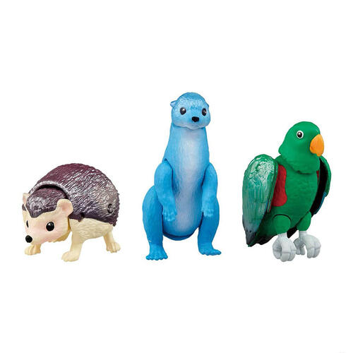 Takara Tomy Adventure Continent Ania Kingdom Otter Village Animal Set