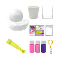 Pour PalZ Paint Rubber Duck Keyring - Assorted (1 Pc)