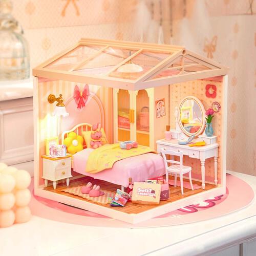 Rolife Lovely Pink Bedroom