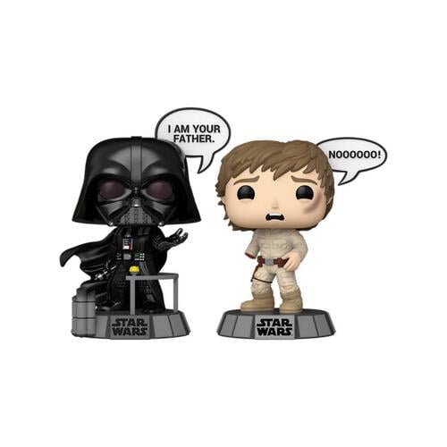 Funko POP! Star Wars Darth Vader and Luke Skywalker Sayings 2-Vinyl Figure Set