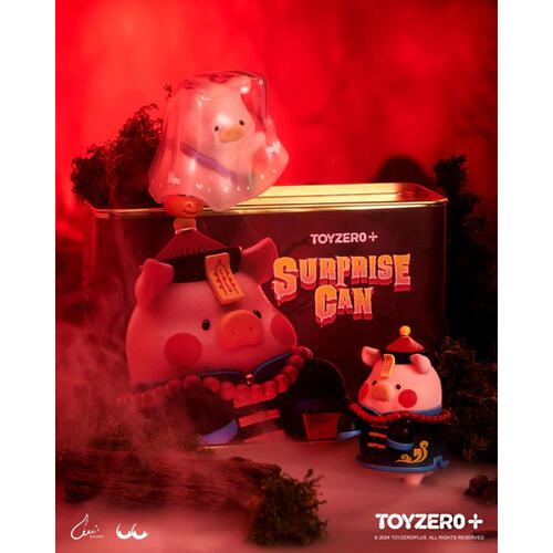 Lulu The Piggy Surprise Can (Black And White Guards)