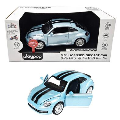 Playpop 5.5 นิ้ว โมเดลรถโลหะลิขสิทธิ์แท้  - 1:31 VOLKSWAGEN THE BEETLE