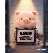 LuLu the Piggy Monopoly Jail Prisoner Lu Keychain